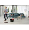 Vileda Ultramat Turbo XL mop Dry&wet Microfiber Black, Red
