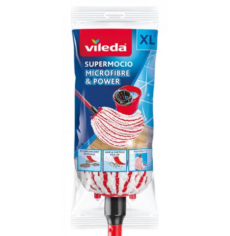 Vileda VI158455 mop Dry&wet Red, White