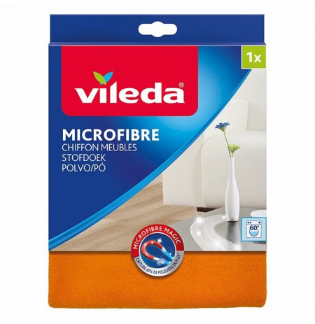 Vileda 4023103124967 cleaning cloth Microfibre, Polyester Orange 1 pc(s)