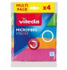 Microfiber Cloth VILEDA Col 155717 4 pcs