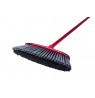 Vileda 143783 broom Indoor Soft / Hard bristle Polyethylene terephthalate (PET) Black, Grey, Red