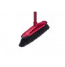 Vileda 143783 broom Indoor Soft / Hard bristle Polyethylene terephthalate (PET) Black, Grey, Red