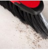 Vileda 143783 broom Indoor Soft / Hard bristle Polyethylene terephthalate (PET) Black, Grey, Red