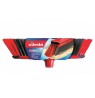 Vileda 151221 broom Indoor Soft / Hard bristle Polyethylene terephthalate (PET), Rubber Black, Grey, Red