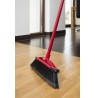 Vileda 143783 broom Indoor Soft / Hard bristle Polyethylene terephthalate (PET) Black, Grey, Red