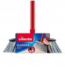 Vileda 143783 broom Indoor Soft / Hard bristle Polyethylene terephthalate (PET) Black, Grey, Red
