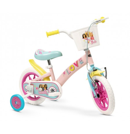 Vaikiškas dviratis 12" EN71 BARBIE TOIMSA 1165