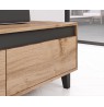 TV stand NORD 185cm wotan oak/anthracite