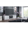 TV STAND 140 WHITE MAT