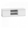 TV STAND 120 WHITE MAT
