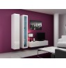 TV stand VIGO 140 30/140/40 white/white gloss