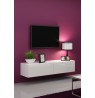 TV stand VIGO 140 30/140/40 white/white gloss