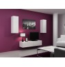 TV stand VIGO 140 30/140/40 white/white gloss