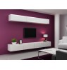 TV stand VIGO 140 30/140/40 white/white gloss