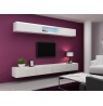 TV stand VIGO 140 30/140/40 white/white gloss