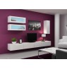 TV stand VIGO 140 30/140/40 white/white gloss