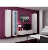 TV stand VIGO 140 30/140/40 white/white gloss