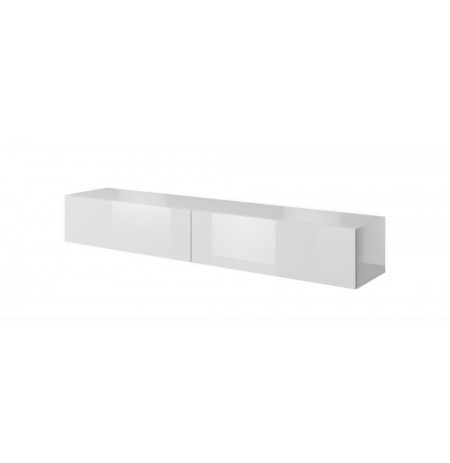 TV stand SLIDE 200 white gloss/white gloss