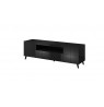 TV Stand REJA black gloss/ black gloss