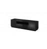 TV Stand REJA black gloss/ black gloss