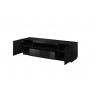 TV Stand REJA black gloss/ black gloss