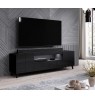 TV Stand REJA black gloss/ black gloss