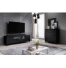 TV Stand REJA black gloss/ black gloss