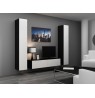 TV stand VIGO 140 30/140/40 black/white gloss