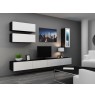 TV stand VIGO 140 30/140/40 black/white gloss