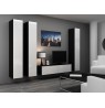 TV stand VIGO 140 30/140/40 black/white gloss
