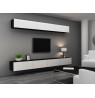 TV stand VIGO 140 30/140/40 black/white gloss