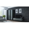 TV stand VIGO 140 30/140/40 grey/grey gloss