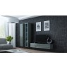 TV stand VIGO 140 30/140/40 grey/grey gloss