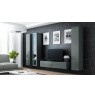 TV stand VIGO 140 30/140/40 grey/grey gloss
