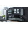TV stand VIGO 140 30/140/40 grey/grey gloss