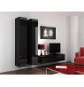 TV stand VIGO 140 30/140/40 black/black gloss