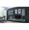 TV stand VIGO 140 30/140/40 white/grey gloss