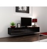 TV Stand VIGO '180' 30/180/40 black/black gloss