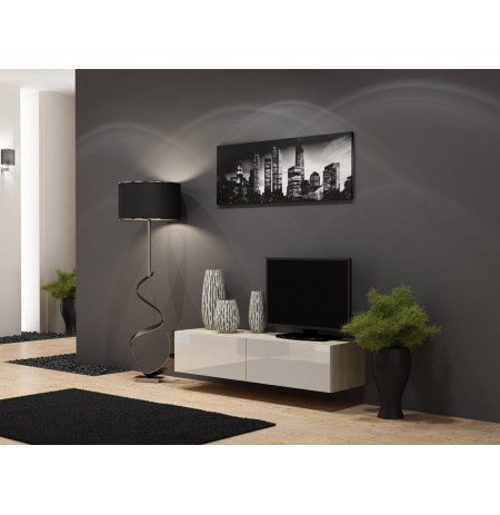 TV stand VIGO 140 30/140/40 sonoma/white gloss