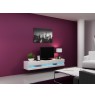 TV stand  VIGO NEW 30/180/40 white/white gloss