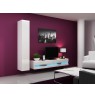 TV stand  VIGO NEW 30/180/40 white/white gloss