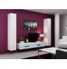 TV stand  VIGO NEW 30/180/40 white/white gloss