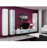 TV stand  VIGO NEW 30/180/40 white/white gloss