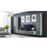 TV Stand VIGO '180' 30/180/40 grey/white gloss