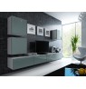 TV Stand VIGO '180' 30/180/40 white/grey gloss