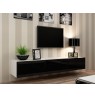 TV Stand VIGO '180' 30/180/40 white/black gloss