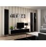 TV Stand VIGO '180' 30/180/40 white/black gloss