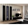 TV Stand VIGO '180' 30/180/40 white/black gloss