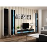 TV stand  VIGO NEW 30/180/40 white/black gloss