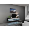 TV stand  VIGO NEW 30/180/40 black/white gloss